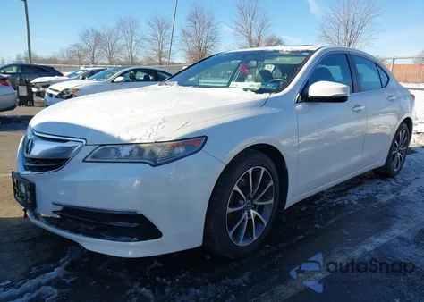 2016 Acura Tlx V6 z USA, uszkodzony, nr VIN 19UUB2F34GA012652